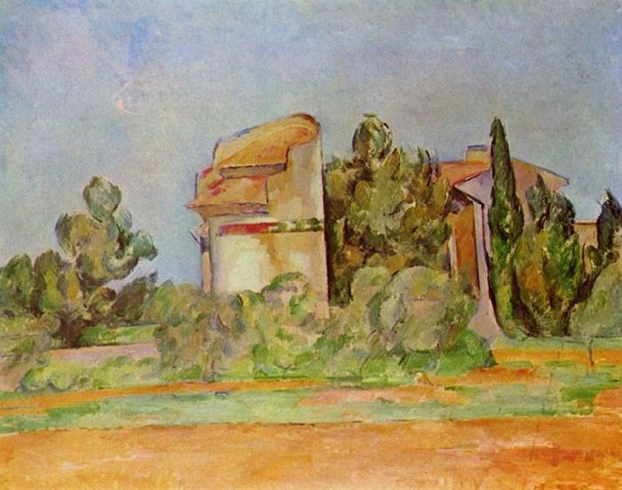 Paul Cezanne Taubenschlag bei Montbriant oil painting image